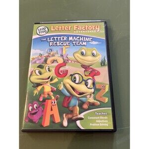 Leapfrog Letter Factory Adventures: The Letter Machine Rescue Team (DVD, 2014)